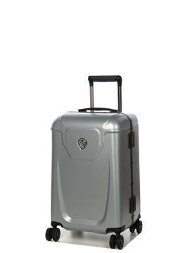 Valise cabine rigide Voyages 55 cm Argent