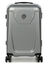 Valise cabine rigide Voyages 55 cm Argent Argent