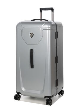 Valise rigide Voyages 80 cm Argent