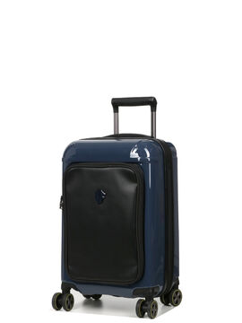Valise cabine rigide Voyages 55 cm - Poche Frontale Bleu Marine