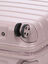 Valise cabine rigide extensible ReLife 55 cm Rose Pastel Rose Pastel