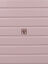 Valise cabine rigide extensible ReLife 55 cm Rose Pastel Rose Pastel