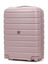 Valise cabine rigide extensible ReLife 55 cm Rose Pastel Rose Pastel