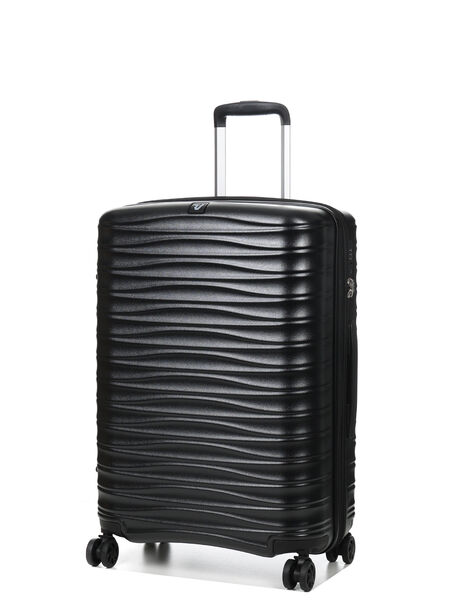 Valise extensible Wave DLX 65 cm Noir