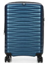 Valise cabine extensible Wave DLX Slim 55 cm Denim Denim