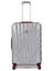 Valise rigide Uno SL 71 cm Rouge Silver Rouge Silver