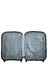 Valise cabine rigide Zeta 55 cm Noir / Argent