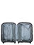 Valise cabine rigide Zeta 55 cm Noir / Argent