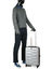 Valise cabine rigide Zeta 55 cm Noir / Argent