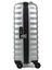Valise cabine rigide Zeta 55 cm Noir / Argent