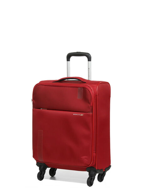 Valise cabine souple Speed Slim 55 cm Rouge