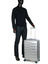 Valise rigide Stellar 64 cm Silver Silver
