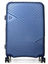 Valise rigide extensible Arrow 64 cm Bleu Bleu
