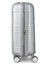 Valise cabine rigide extensible Arrow 55 cm Silver Silver