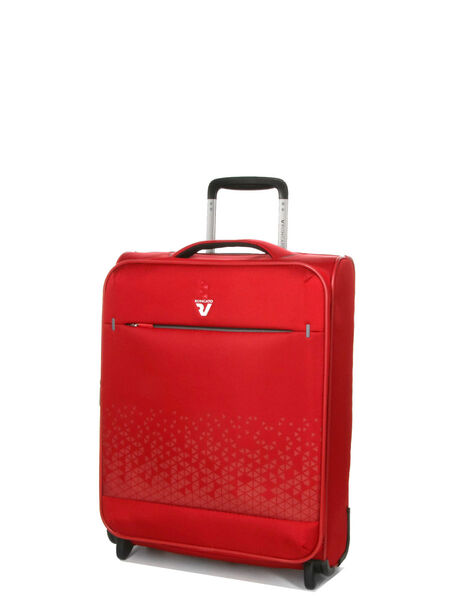 Valise cabine souple Crosslite 55 cm - 2 roues Rouge
