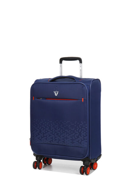 Valise cabine souple extensible Crosslite 55 cm Bleu