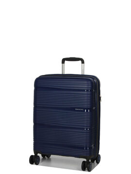 Valise cabine rigide extensible R-Lite 55 cm Bleu Nuit