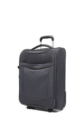 Valise cabine souple Atlanta 55 cm - 2 roues Anthracite