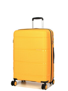 Valise rigide extensible R-Lite 66 cm Jaune