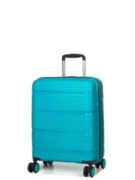 Valise cabine rigide extensible R-Lite 55 cm Turquoise