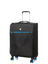 Valise souple extensible Crosslite 65 cm Noir
