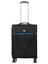 Valise souple extensible Crosslite 65 cm Noir