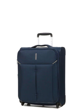 Valise cabine souple extensible Ironik 2.0 - 55 cm - 2 roues Bleu Nuit