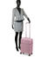 Valise cabine rigide extensible Air Glam 55 cm Rose Poudr Rose Poudr