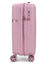Valise cabine rigide extensible Air Glam 55 cm Rose Poudr Rose Poudr