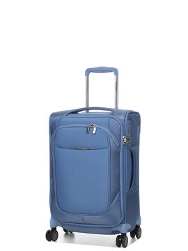 Valise cabine souple extensible Re-Lite Slim 55 cm - Poche Frontale Capri Blue
