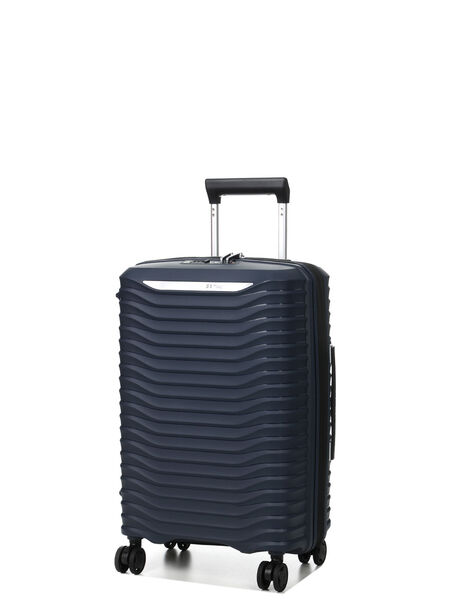 Valise cabine rigide extensible Upscape Slim 55 cm Blue Nights