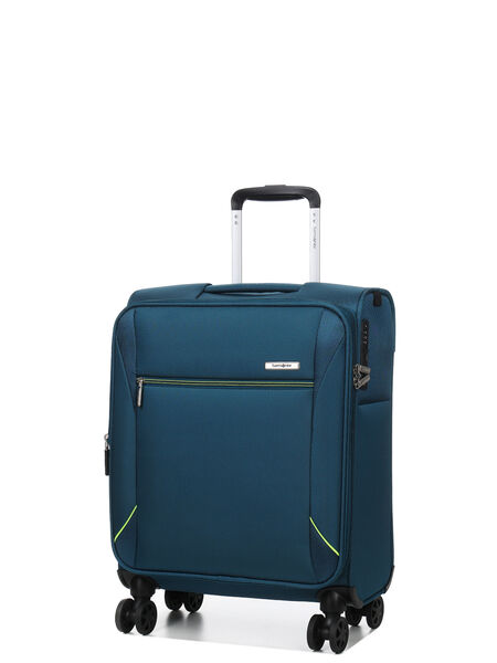Valise cabine souple extensible Base Breeze 55 cm Petrol Blue