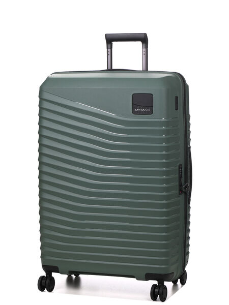 Valise rigide extensible Intuo 75 cm Olive Green