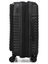 Valise cabine rigide extensible Intuo 55 cm - Poche Frontale Noir Noir