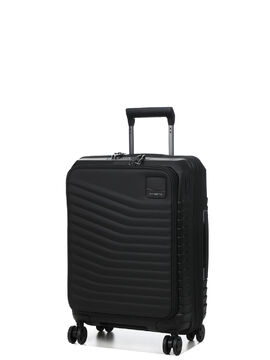 Valise cabine rigide extensible Intuo 55 cm - Poche Frontale Noir