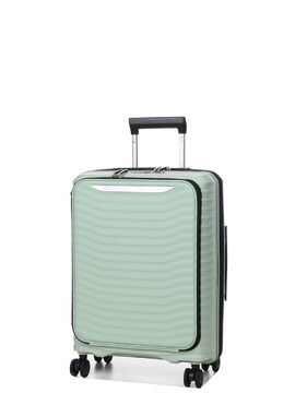Valise cabine rigide extensible Upscape 55 cm - Poche Frontale Soft Sage