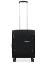 Valise cabine souple extensible GoTwist 55 cm Noir Noir