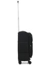 Valise cabine souple extensible GoTwist 55 cm Noir Noir