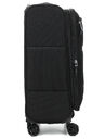 Valise cabine souple extensible GoTwist 55 cm Noir Noir