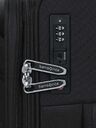 Valise cabine souple extensible GoTwist 55 cm Noir Noir
