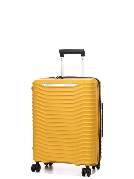 Valise cabine rigide extensible Upscape 55 cm Jaune