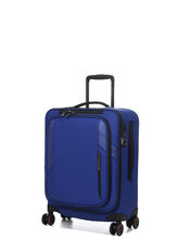 Valise Samsonite Glazed 55 cm - Poche Frontale Electric Blue