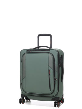 Valise cabine souple extensible Glazed 55 cm - Poche Frontale Sage Green