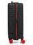 Valise cabine rigide extensible Prodiver HS 55 cm Noir Noir