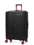 Valise rigide extensible Prodiver HS 75 cm Noir Noir