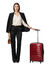 Valise cabine rigide Lite Shock 55 cm Hyacinth Red Hyacinth Red
