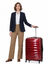 Valise rigide Lite Shock 69 cm Hyacinth Red Hyacinth Red