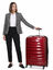 Valise rigide Lite Shock 75 cm Hyacinth Red Hyacinth Red