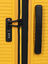 Valise rigide extensible Prodiver 69 cm Jaune Jaune