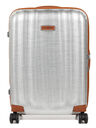 Valise cabine rigide Lite Cube DLX Slim 55 cm Aluminium